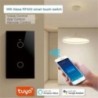 Tuya Smart Life Light Switch WiFi Touch Sensor Smart Switch App távirányító Nincs semleges vezeték 110V 220V Alexa Google Home