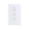 Tuya Smart Life Light Switch WiFi Touch Sensor Smart Switch App távirányító Nincs semleges vezeték 110V 220V Alexa Google Home