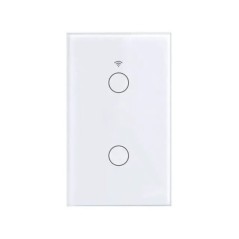 Tuya Smart Life Light Switch WiFi Touch Sensor Smart Switch App távirányító Nincs semleges vezeték 110V 220V Alexa Google Home