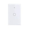 Tuya Smart Life Light Switch WiFi Touch Sensor Smart Switch App távirányító Nincs semleges vezeték 110V 220V Alexa Google Home