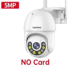 Lenovo 3MP 5MP PTZ WIFI IP kamera Audio CCTV megfigyelő Smart Home Outdoor 4X digitális zoom színes Éjszakai látás Vízálló