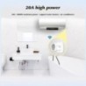 Intelligens aljzat EU 16A/20A AC100-240V Wifi Smart Plug Tápegység Alexa Google Home Voice Control Tuya Smart Life APP