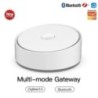 MOES Tuya ZigBee Wireless Gateway Hub Vezetékes Multi-mode Bridge Bluetooth távirányító Mesh Smart Life APP Alexa Google Home