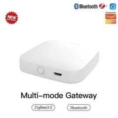 MOES Tuya ZigBee Wireless Gateway Hub Vezetékes Multi-mode Bridge Bluetooth távirányító Mesh Smart Life APP Alexa Google Home