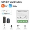 Tuya 2gang Wifi Switch DIY Smart Switch 10A/16A Voice Remote Control Breaker működik az Alexa és a Google Home Yandex Alice szol