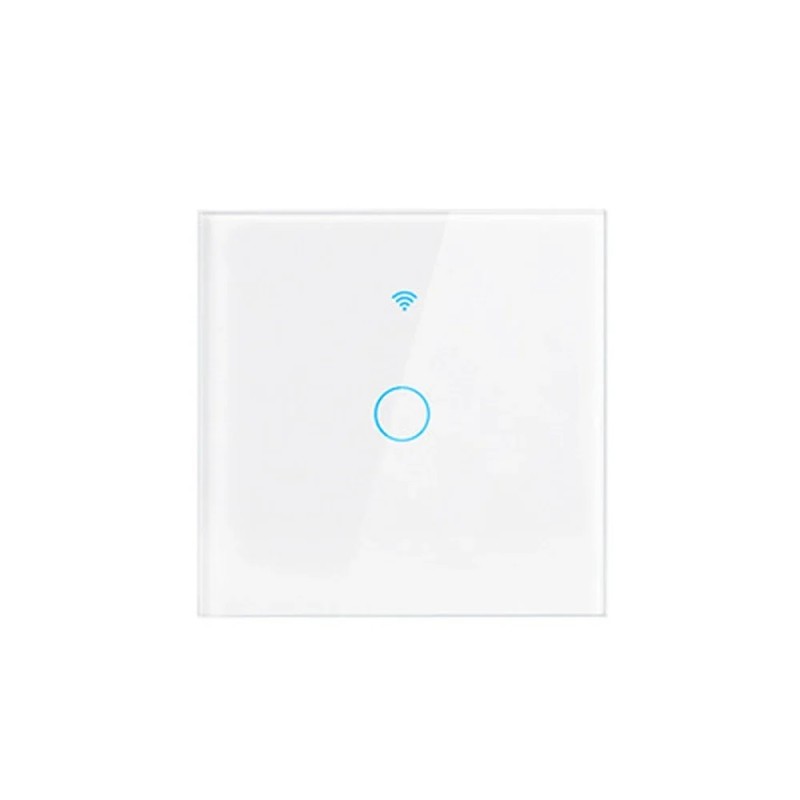 Tuya Wifi EU intelligens kapcsolók 1/2/3/4Gang érintőfénykapcsoló fali érzékelő 433mhz RF kapcsolók Smart Life for Alexa Google 