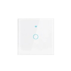 Tuya Wifi EU intelligens kapcsolók 1/2/3/4Gang érintőfénykapcsoló fali érzékelő 433mhz RF kapcsolók Smart Life for Alexa Google 