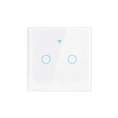 Tuya Wifi EU intelligens kapcsolók 1/2/3/4Gang érintőfénykapcsoló fali érzékelő 433mhz RF kapcsolók Smart Life for Alexa Google 