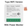 Tuya 16A ZigBee WiFi intelligens kapcsoló modul Power Monitor 2 Way Control Breaker-el működik az Alexa Google Home Smart Life a