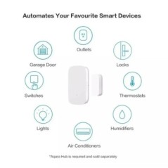 Aqara ajtóablak érzékelő Zigbee vezeték nélküli kapcsolat Smart Mini ajtóérzékelő Munka a Mijia Gateway Mijia Home HomeKit alkal