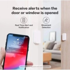 Aqara ajtóablak érzékelő Zigbee vezeték nélküli kapcsolat Smart Mini ajtóérzékelő Munka a Mijia Gateway Mijia Home HomeKit alkal