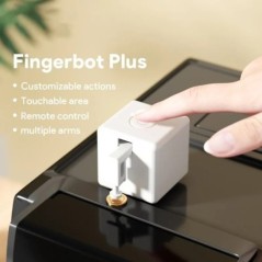 Tuya Zigbee Bluetooth Fingerbot Plus Robot gomb nyomókapcsoló Bot Okos Otthon Dolgozzon az Alexa Google Home Smart Life alkalmaz