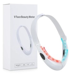 EMS Face Lifting Device LED foton terápiás vibrációs arcmasszírozó Arc karcsúsító dupla áll eltávolítása V vonal emelő öv bőrápo