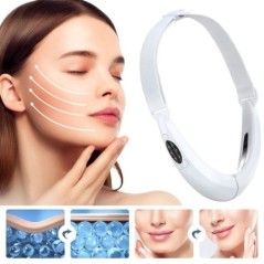 EMS Face Lifting Device LED foton terápiás vibrációs arcmasszírozó Arc karcsúsító dupla áll eltávolítása V vonal emelő öv bőrápo