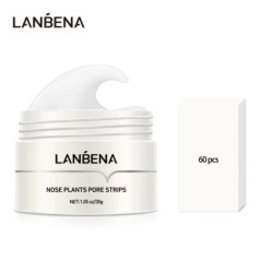 LANBENA New Style mitesszer eltávolító orrmaszk póruscsík fekete maszk peeling akne kezelés fekete mélytisztító bőrápoló Korea