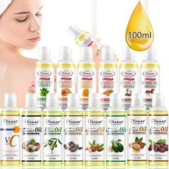 100 ml tiszta természetes növényi illóolajok aloe VC avokádó méz kígyó argán olíva sárgarépa lóolaj masszázs olaj fehérítő bőráp