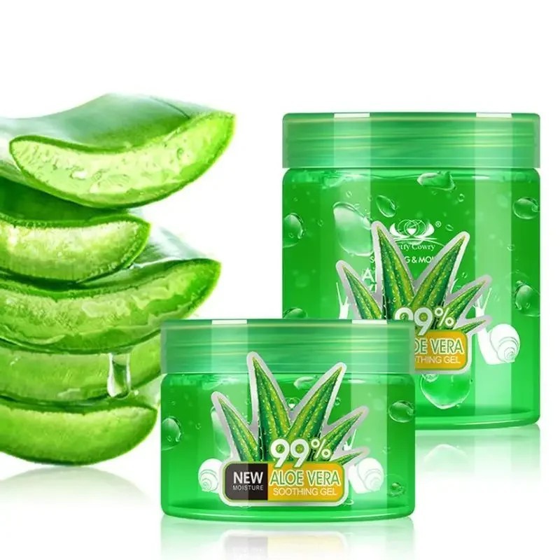 150/200/250 ml Aloe Vera Gel Természetes csiga arckrémek Hidratáló pattanáskezelő zselé bőrjavító simító krém