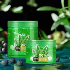 150/200/250 ml Aloe Vera Gel Természetes csiga arckrémek Hidratáló pattanáskezelő zselé bőrjavító simító krém