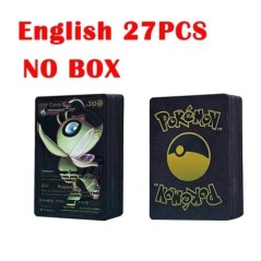 Új 27-55db Pokemon kártyák Arany Ezüst Vmax GX Card Charizard Pikachu Ritka Gyűjtemény Battle Trainer Card Box Gyerekjátékok Ajá