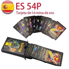 Új 27-55db Pokemon kártyák Arany Ezüst Vmax GX Card Charizard Pikachu Ritka Gyűjtemény Battle Trainer Card Box Gyerekjátékok Ajá