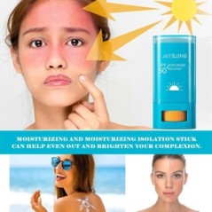 Fényvédő krém Isolation Sunblock Stick testfehérítő krém Fényvédő Hidratáló UV Brightening Korrektor Protector Q3L6