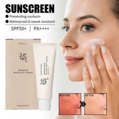 Rizs probiotikus fényvédő krém Spf50+ High Protection Whiten Frissítő anti UV arc fényvédő vízálló enyhe, nem irritál