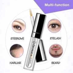 Enhancer Eyelash Growth Szérum Kezelő Szempillanövekedés Erőteljes smink Meghosszabbítás Vastagabb Szempillák Természetes Göndör