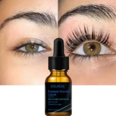 Seven Days Eyelash Fast Growth Solution Thicken Eyelashes Natural Curl Enlarge Eyes Eyelash Szemöldök Szérum Kozmetika 2023 Új