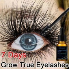 Seven Days Eyelash Fast Growth Solution Thicken Eyelashes Natural Curl Enlarge Eyes Eyelash Szemöldök Szérum Kozmetika 2023 Új