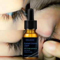 Seven Days Eyelash Fast Growth Solution Thicken Eyelashes Natural Curl Enlarge Eyes Eyelash Szemöldök Szérum Kozmetika 2023 Új