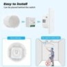 16A Tuya WiFi Smart Switch kétirányú vezérlés energiafigyelő kapcsolóval Mini Smart Breaker Intelligens életvezérlés Alexa a Goo