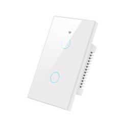 Tuya Smart Life Wifi Touch Light kapcsoló Vezeték nélküli távirányító LED fénykapcsolók Nincs szükség semleges vezetékre 1-4 Gan