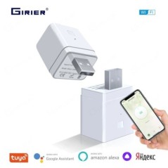 GIRIER Tuya Smart Micro USB Adapter Kapcsoló 5V WiFi Mini USB tápadapter Alexa Alice-szel működik Hey Google for Home Automation