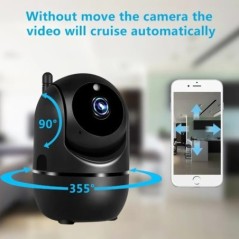 IP kamera YCC365 Plus Smart Home 1080P HD biztonsági kamera automatikus nyomkövető hálózat vezeték nélküli megfigyelő éjjellátó 