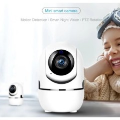 IP kamera YCC365 Plus Smart Home 1080P HD biztonsági kamera automatikus nyomkövető hálózat vezeték nélküli megfigyelő éjjellátó 