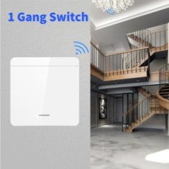 WiFi fénykapcsoló Tuya Smart Home Smart Life RF433Mhz vezeték nélküli APP Hangvezérlés Okos otthoni munka a Google Home segítség