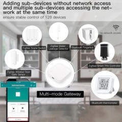 Tuya Smart Gateway Hub Multimodell Smart Home Bridge WiFi Bluetooth ZigBee APP vezeték nélküli távirányító Alexa Google