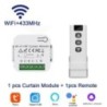 Tuya WiFi Smart Curtain Switch Controllers Roller Redőny Motor Smart Life APP Távirányító Alexa Google Home Voice Con