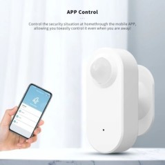 Tuya WiFi Smart PIR mozgásérzékelő érzékelő Biztonság betörésjelző érzékelő Smart Life alkalmazásvezérlő támogatás Alexa Google 