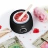 200CC Wax Heater melegítő szőrtelenítő gép kéz lábhoz Body SPA epilátor paraffin viasz edény + viaszbab + fa pálcikák