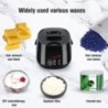 500CC Wax Heater melegítő szőrtelenítő Wax Machine SPA test epilátor Paraffin Wax Pot Smart LCD hőmérséklet kijelző