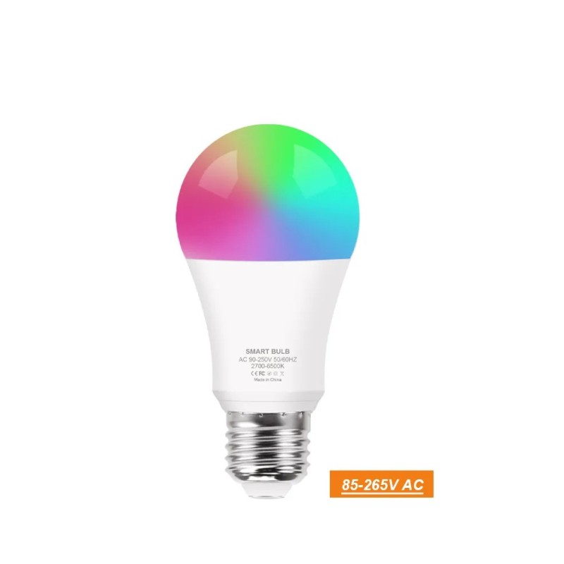 Tuya Wifi/Bluetooth intelligens izzó Alexa Led lámpa E27 RGB intelligens izzók 110V 220V intelligens lámpák a Google Assisatnt S