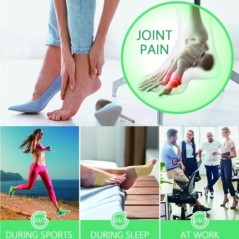 Lábujjleválasztó Hallux Valgus Bunion Corrector Orthotics Lábcsont Hüvelykujj-beállító korrekciós pedikűr zoknikiegyenesítő