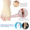 2db 1Pár lábujjleválasztó Hallux Valgus Bunion Corrector Orthotics Lábcsont Hüvelykujj-beállító korrekciós pedikűr zoknikiegyene