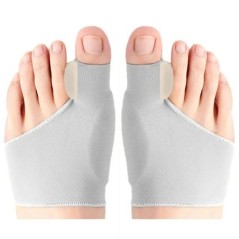 2db 1Pár lábujjleválasztó Hallux Valgus Bunion Corrector Orthotics Lábcsont Hüvelykujj-beállító korrekciós pedikűr zoknikiegyene