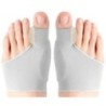 2db 1Pár lábujjleválasztó Hallux Valgus Bunion Corrector Orthotics Lábcsont Hüvelykujj-beállító korrekciós pedikűr zoknikiegyene