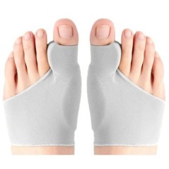 2db 1Pár lábujjleválasztó Hallux Valgus Bunion Corrector Orthotics Lábcsont Hüvelykujj-beállító korrekciós pedikűr zoknikiegyene