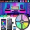 RGB Led Strip Lights 5050 USB Led Light WiFi APP Control Luces Led Rugalmas lámpaszalag TV-hez Háttérvilágítás Szobai dekorációs