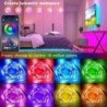 RGB Led Strip Lights 5050 USB Led Light WiFi APP Control Luces Led Rugalmas lámpaszalag TV-hez Háttérvilágítás Szobai dekorációs