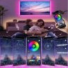 RGB Led Strip Lights 5050 USB Led Light WiFi APP Control Luces Led Rugalmas lámpaszalag TV-hez Háttérvilágítás Szobai dekorációs